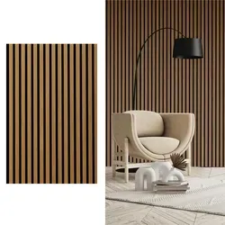 Xxxl Akustikpaneel Eiche geölt Sonido Elements - Wand & Decke, hochwertiges Akustikpaneel aus FSC-zertifizierter Eiche, sorgt für natürliche Akustikverbesserung und einfache Montage ohne Bohren.