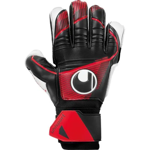 UHLSPORT Herren Handschuhe Powerline Soft Flex Frame - Torwarthandschuhe mit Soft Flex Frame für optimalen Grip und Flexibilität, ideal für ambitionierte Torhüter und Sportbegeisterte.