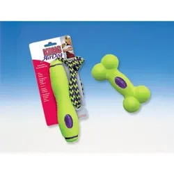 KONG Air Fetch Stick gelb | Gr. Medium 13 cm Hundespielzeug