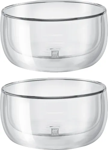 Zwilling Sorrento Schale 12 cm, 0.28 l - 2er Set - Hochwertige Schalen aus Edelstahl, ideal für elegante Tischpräsentationen und vielseitig einsetzbar in der Küche.