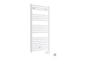 Sanotechnik Badezimmer-Heizkörper E-Bozen 60x120cm - Badezimmer-Heizkörper mit programmierbarem Thermostat, sorgt für wohlige Wärme und ist energieeffizient im eleganten Design.
