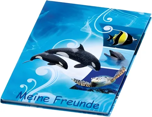 Freundebuch Ocean/Traumpferd sortiert 60S