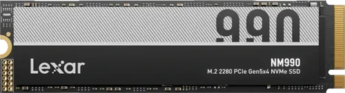 Lexar M.2 2280 SSD NM990 2TB - Höchste Geschwindigkeit für Ihre Daten - Festplatten mit PCIe 5.0 x4 Technologie für ultraschnelle Datenübertragungen und optimalen Gaming-Genuss.