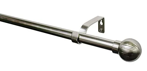 Gardinia Stilgarnitur Kugel Ø 16/19 mm Edelstahl 120 cm - 210 cmArt.Nr. 30951