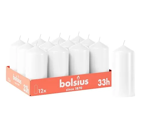 Bolsius Glatte Stumpenkerzen von Bolsius