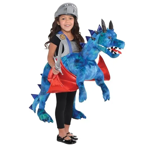 Travis Kostüm für Kinder Ride On Drache