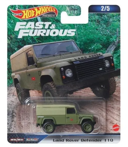 LAND ROVER DEFENDER 110 Fast & Furious Hot Wheels Premium Mattel Auto Die-cast