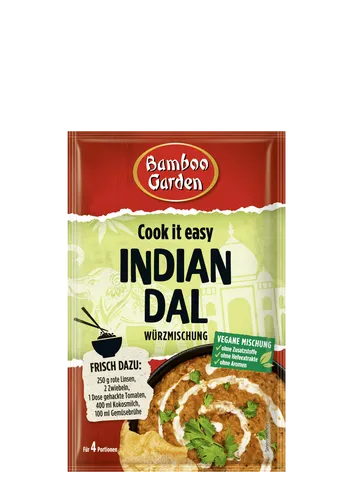 Bamboo Garden Indian Dal Würzmischung Gewürzmischungen 0.025kg 4023900548225