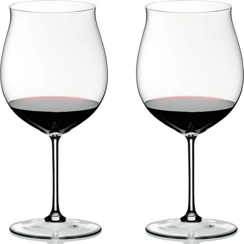 Riedel Sommeliers Burgundy Grand Cru 2440/16 Value Set 2er - Weingläser - Handgefertigtes Kristallglas, ideal für Pinot Noir und andere edle Weine, sorgt für ein unvergleichliches Genusserlebnis.