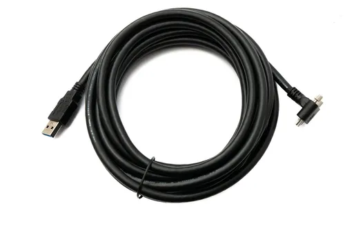 USB 3.0 Kabel 5 m Typ A Stecker zu 3.0 Micro B Stecker Adapter Winkel Schraube