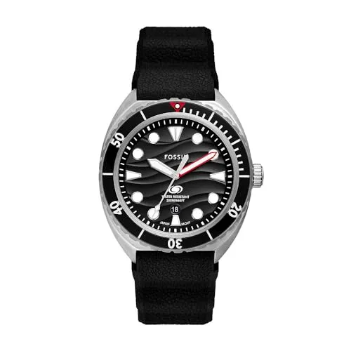 Fossil Watch FS6062 - Elegante Herrenarmbanduhr - Armbanduhren für Herren, stilvolles Design mit hochwertigem Edelstahlgehäuse und präzisem Quarzwerk für zuverlässige Zeitmessung.