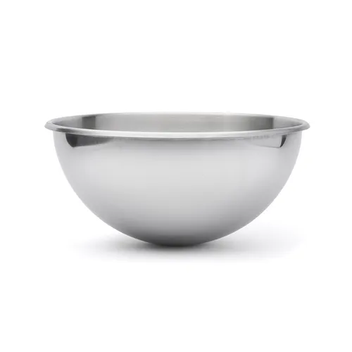 de Buyer Schlagschüssel 35 cm rund - Edelstahl - Rührschüssel aus hochwertigem Edelstahl mit 11,2 L Kapazität, ideal für die Zubereitung großer Mengen in der Küche.