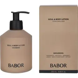 BABOR Soul & Body Lotion 250 ml - Hautpflege mit feuchtigkeitsspendender Hyaluronsäure und einem entspannenden Duft, ideal für eine harmonisierende Auszeit.