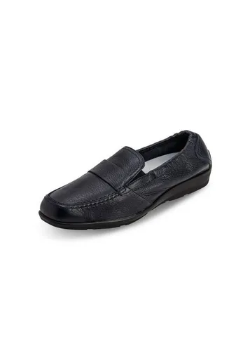VITAFORM Mokassins Herren Weite H Hirschleder Marine, 43 von Vitaform