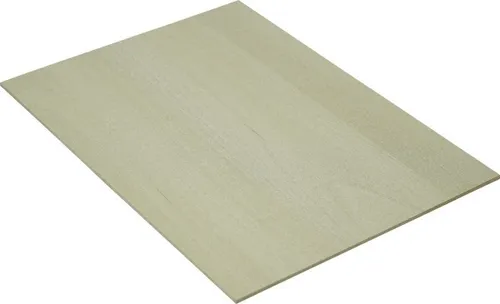 Produktbild Dünn HDF-Platte Ahorn 120 x 60 cm, 3 mm Hartfaserplatte