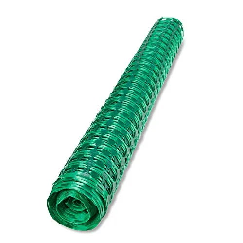 Schutznetz Bauzaun Zaun Schutzzaun Mobilzaun Rollzaun Absperrzaun 30x1 m grün