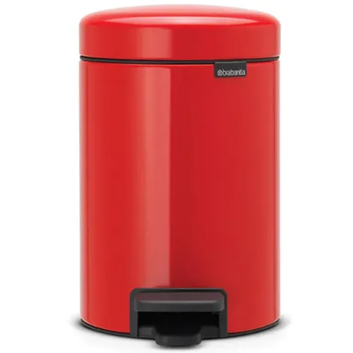 Brabantia Kosmetikeimer Tretmülleimer rot 3 L von Brabantia