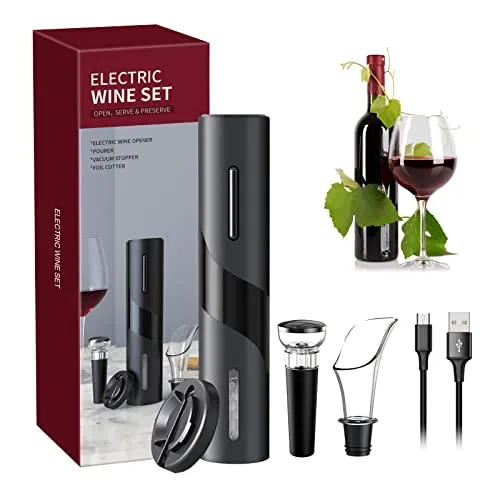 Elektrisches Weinflaschenöffner-Kit