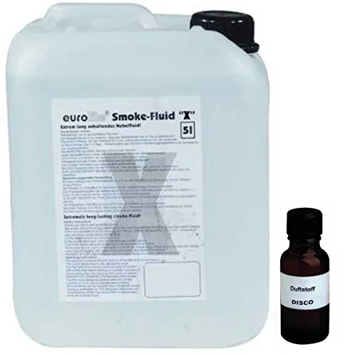 Liter Eurolite X (Extrem A2) Nebelfluid + 30ml Duftstoff Disco-Energy, Smoke-Fluid, Nebel-Fluid-Flüssigkeit für Nebelmaschine 5