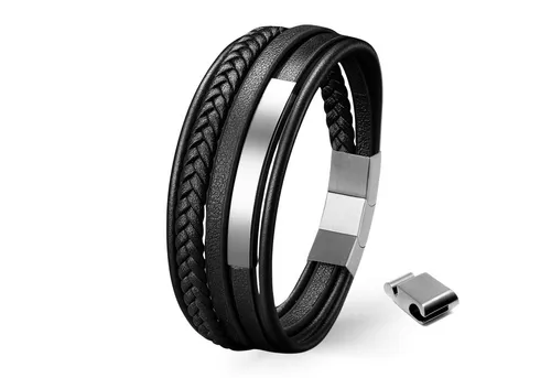 UNIQAL.de Lederarmband Herren 