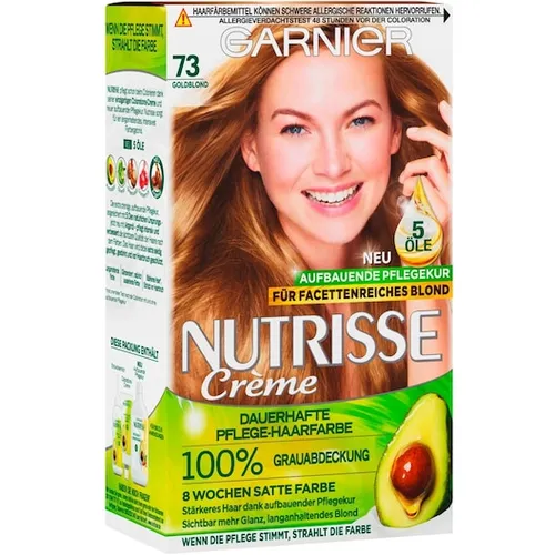 GARNIER Nutrisse Creme Haarfarbe 7.3 Goldblond