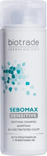 Sebomax Sensitive Shampoo für empfindliche Kopfhaut Alltagstauglich 200ml