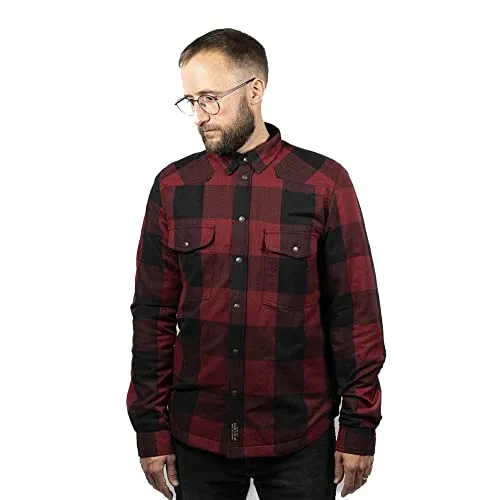 John Doe Motoshirt XTM - Motorradjacke mit Protektoren - Schutzjacke aus XTM-Schutzfaser mit einsetzbaren Protektoren, atmungsaktiv und ideal für sichere Motorradfahrten.