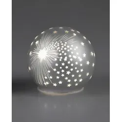 formano LED Dekolicht Glaskugel Spirit Mattsilber von formano