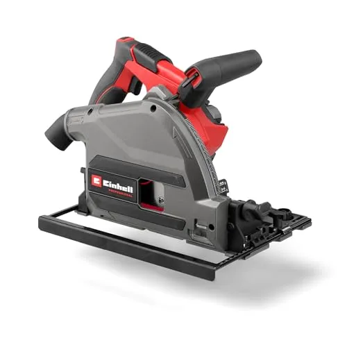 Einhell Professional Akku-Tauchsäge TP-PS 18/165 Li BL - Solo - Sägen – Präzise Akku-Tauchsäge mit Brushless-Motor für maximale Leistung und 56 mm Schnitttiefe. Ideal für präzises Arbeiten mit Tauchfunktion und werkzeugloser Einstellung.