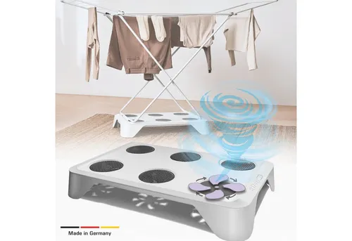 HEYDRY® Wäschetrockner für Wäscheständer in weiß von HEYDRY