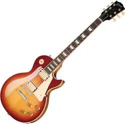 Gibson Les Paul Standard 50s Double Trouble Vintage Bourbon Burst Gloss E-Gitarre - Limitierte E-Gitarre mit exklusivem Vintage Bourbon Burst Hochglanz-Finish und zwei Burstbucker Pickups für authentischen Vintage-Sound – perfekt für Blues und Rock.