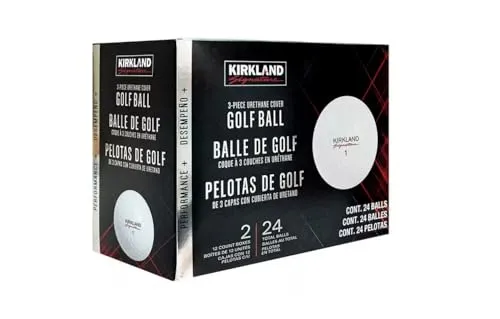 KIRKLAND Signature V3.0#1654518 Performance Plus Golfball mit Urethan-Überzug, 3-teilig (2 Dutzend, 24 Bälle)