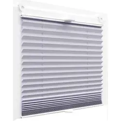 Plissee Faltrollo inkl. Klemmträger lila 55x120 cm Jalousie