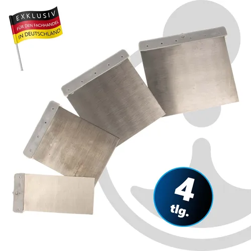 Produktbild MASTERPROOF PROFESSIONAL Schaber Spachtel-Set 4-teilig 50 / 80 / 100 / 120 mm, m