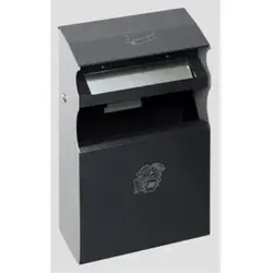 VAR Aschenbecher WH63, Kombi-Ascher aus Metall, 15 Liter von VAR