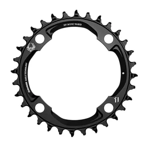 Sram Kettenblatt X-Sync Eagle 12-f. 32-Z. 104mm - Kettenblatt für Mountainbikes, bietet optimale Kraftübertragung und außergewöhnliche Haltbarkeit für anspruchsvolle Trails.