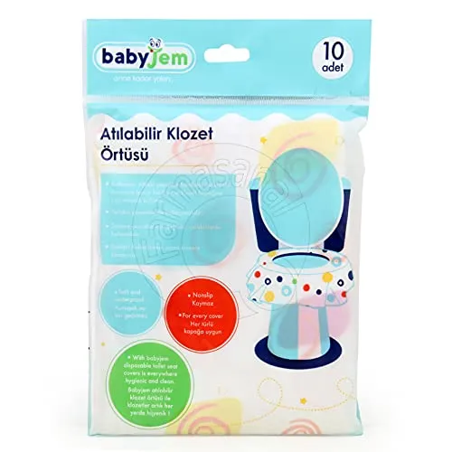 Babyjem 10 Stück Einweg-Töpfchen Abdeckung Reise Töpfchenabdeckung, Ideal für Kleinkinder, Töpfchen-Training Abdeckung