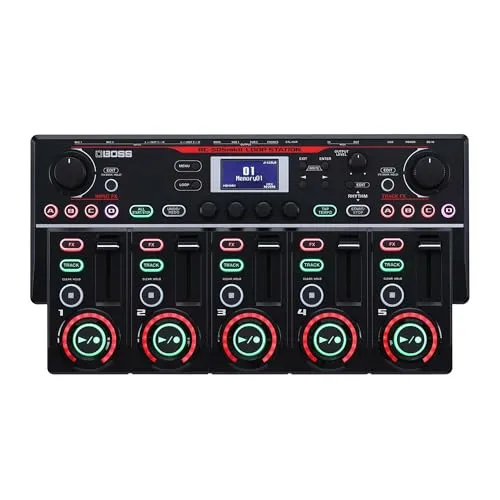 BOSS RC-505mkII Loop Station | Erweiterte Version des Tisch-Looper-Branchenstandards | Fünf simultane Stereo-Phrasenspuren | Riesige integrierte Effektauswahl | Extrem robuste Fader