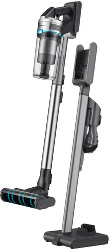 Samsung Jet 90 Multi VS20R9044T2/ET, Silber - Kabelloser Staubsauger - Stabstaubsauger mit 200 W Leistung und bis zu 60 Minuten Laufzeit. Der ultrafeine Filter hält 99,999 % des Mikrostaubs zurück und die Soft Action Bürste ist ideal für empfindliche Oberflächen.