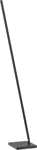 dimmbare Stehlampe Schwarz H165cm LED Lampe Sparlampe Modern Stand Standleuchte