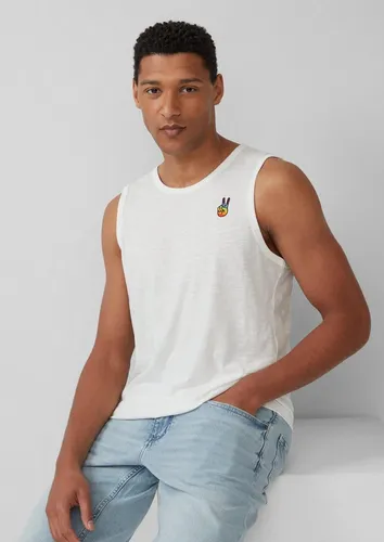 s.Oliver Muskelshirt T-Shirt T-Shirt mit Pride-Motiv