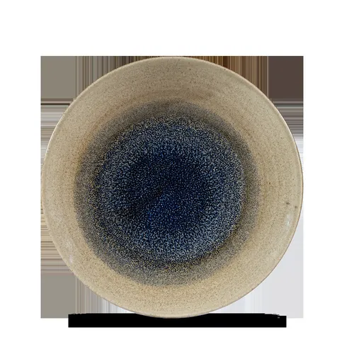 Churchill STONECAST Aqueous Bayou Deep Coupe Plate 22,5 cm von Churchill