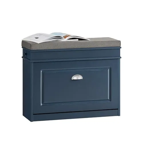 SoBuy Schuhbank mit Sitzkissen und Stauraum von SoBuy