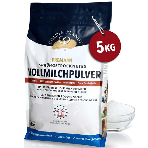 Vollmilchpulver sprühgetrocknet 5 kg von Golden Peanut