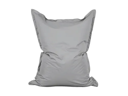 Lumaland Sitzsack XXL 380l - Silbergrau - Sitzsäcke mit 380 Litern für höchsten Komfort. Wasserabweisend und abwischbar, ideal für drinnen und draußen. Perfekte Sitzanpassung dank EPS-Füllung für entspanntes Relaxen.