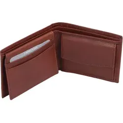 Echtleder Minibörse in Braun