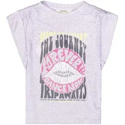 Garcia T-Shirt mit Grafik-Print lila|schwarz 164/170 (14-15)