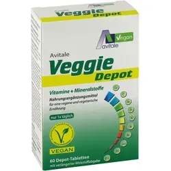 Avitale Veggie Depot Vitamine+Mineralstoffe Tabletten 60 St