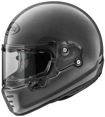 Arai Concept-XE Integralhelm - Grau - M - Motorradhelm im Vintage-Look mit modernster Technologie für optimalen Schutz und Komfort. Das hocheffiziente Belüftungssystem sorgt für frische Luft und minimiert Windgeräusche.