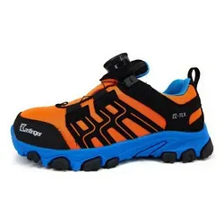 Kastinger Wanderschuhe Kari - Robuste Kinder Outdoorschuhe - Wanderschuhe für Kinder mit K-Tex Membran: wasserdicht und atmungsaktiv. Verstärkter Zehen- und Fersenbereich sowie praktischer Drehverschluss für einfachen Einstieg.
